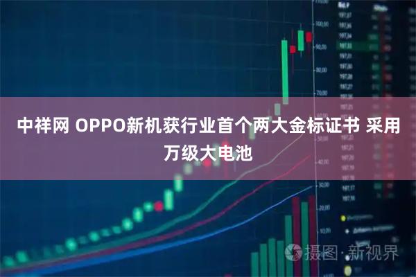 中祥网 OPPO新机获行业首个两大金标证书 采用万级大电池